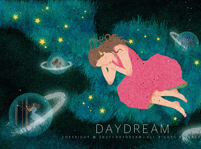 The world dream. ｜by Daydream art branding design drawing illustration painting procreate watercolor watercolor art watercolour