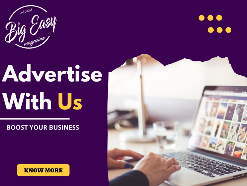 Advertising with us Big Easy Magazine by Big Easy Magazine on Dribbble