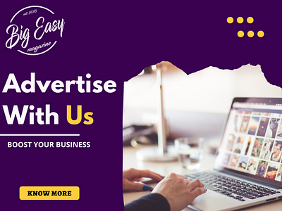 Advertising with us - Big Easy Magazine advertising branding digital advertising