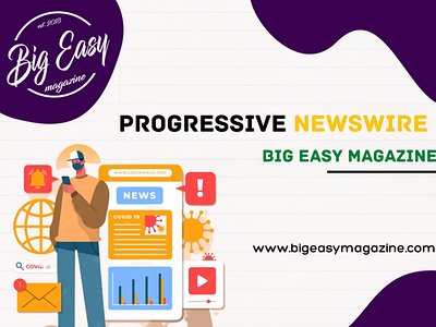 Progressive Newswire advertising advertising in new orleans banner big easy magazine digital advertising marketing new orleans poster