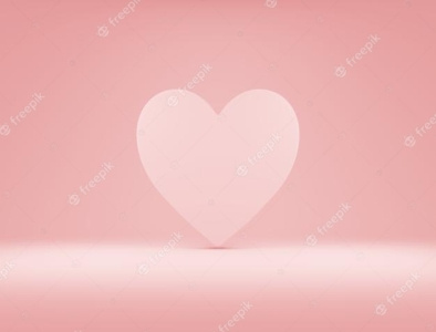 Background 3d pink love minimal product display background 3d