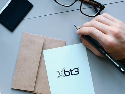 Xbt3 letter logo design