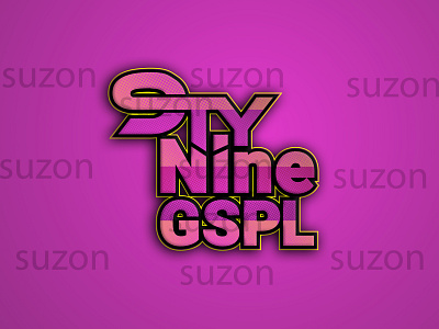 9TY NINE GSPL LOGO DSIGN