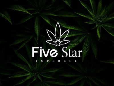 Marijuana CBD logo design