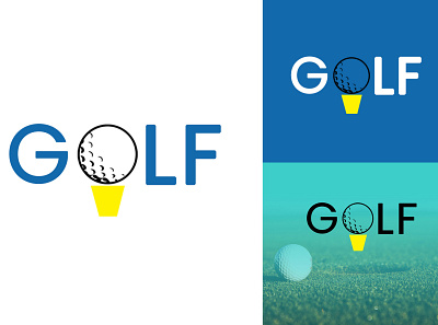 GOLF LOGO adobe photoshop design logo