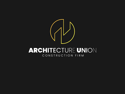 Architecture Union adobe photoshop brand identity branding design graphic design illustration logo minimalist