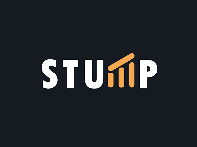 Stump branding design icon ill illustration logo typography