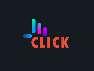 click branding design icon ill illustration logo typography