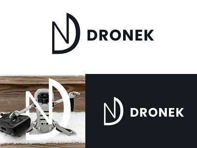 Dronek adobe photoshop branding design graphic design logo minimalist photography