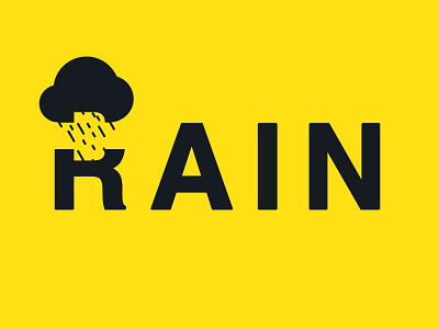 Rain adobe photoshop branding design graphic design illustration logo minimalist ui ux vector
