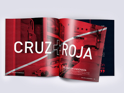 ANNUAL REPORT | CRUZ ROJA annual report brand brand identity branding business card design diseño grafico editorial visual design