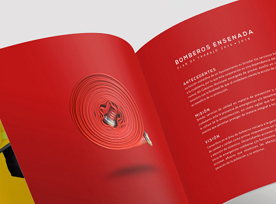 Annual Report | Fire Department annual report editorial visual design