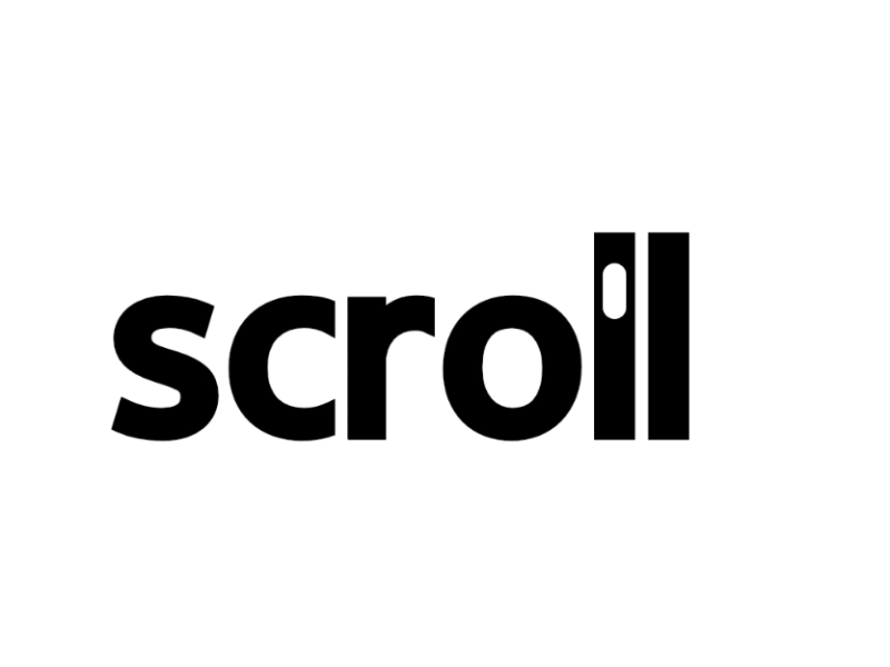 Scroll Logo Concept by Alfarius Project on Dribbble