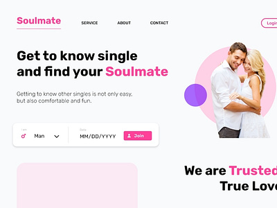 Soulmate branding dating dating site design pink feminine graphic design love design love site pink ui ux feminine web design web design feminim web design feminine web for dating app website dating website for wedding commpany website for women website valentine wedding site