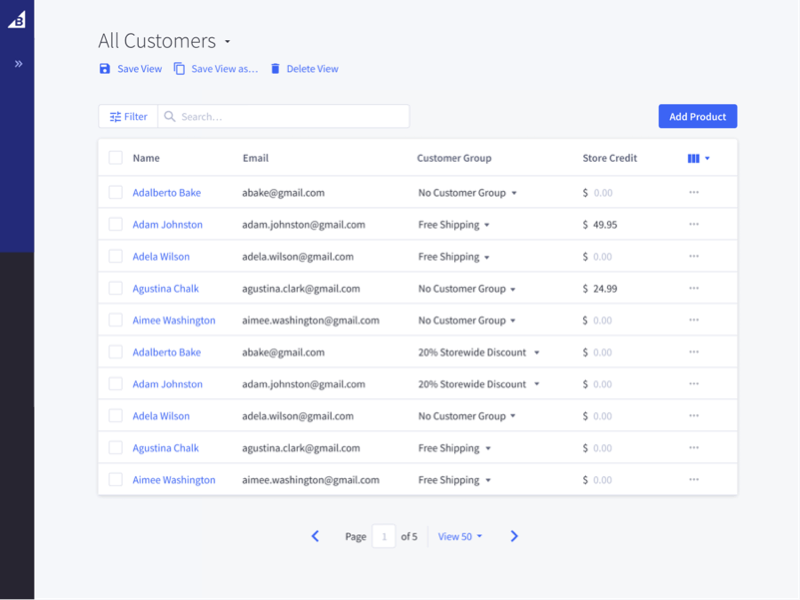 BigCommerce // Inline Save Confirmation austin texas ecommerce interaction design principle product design ui web