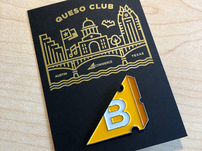 BigCommerce Queso Club // Enamel Pin