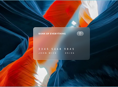 Credit Card : Glass Morphism 2d 3d branding color creditcard element figma flat glass glassmorphism graphic design illutration logo productdesign texture uidesign ux web design website