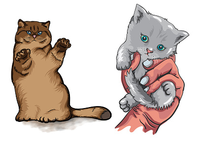 Amazing Cats illustrator abstract dog illustrator pet poster art t shirt design