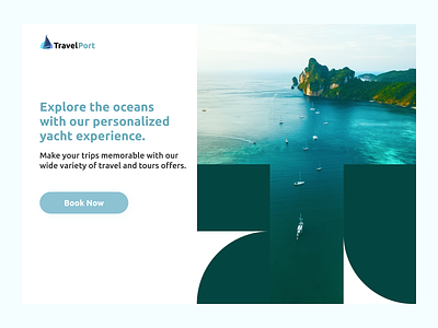 TravelPort Website   -UI/UX Web Design