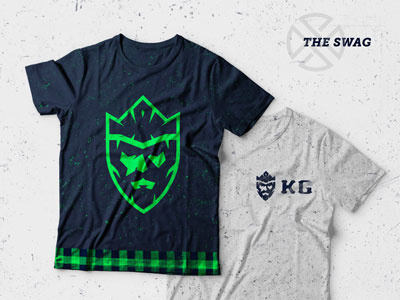 The King's Games beard branding clothes crown king logo race royal run sports