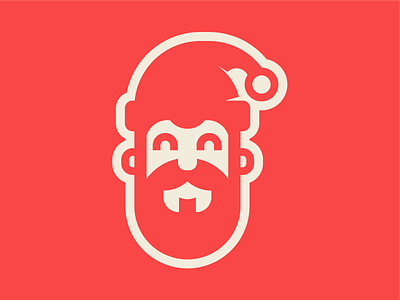 Startup Santa beard christmas elf hipster holiday jolly lumberjack red santa santa claus st. nick xmas