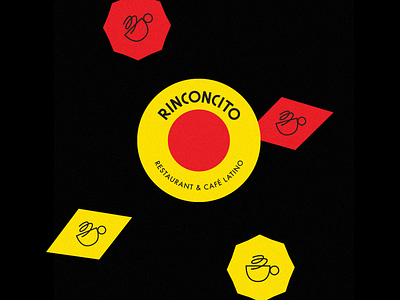 Rinconcito's Stickers branding identity logotype sticker stickers typography