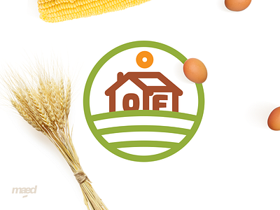 A logo design for Olo Farming brand brand design branding eco friendly farm icon farm logo farming inspiration logo logo design logo inspo maedbyus