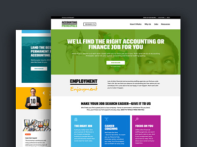 Accounting Principals Website Redesign