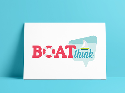 Boat Think Logo Design