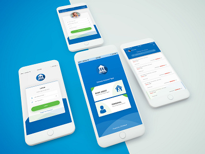 Loan Management System (LMS) app concept lms loan management system uidesign