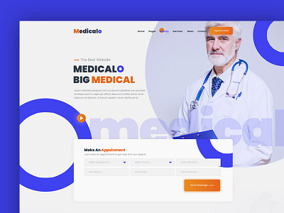 Medical Hero Image clinic doctor hospital medical