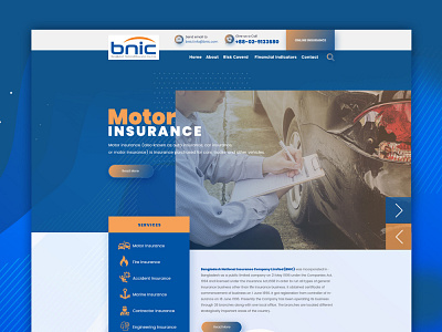 Insurance Company Site Design insurance