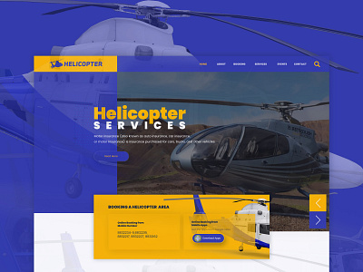 Helicopter Service Website