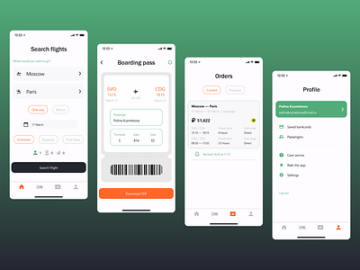 Mobile app for booking airline tickets airline airline tickets app booking booking tickets design interface iphone app mobile app searching flights ui ux