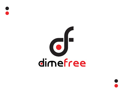 dimfree logo branding design graphic design illustration logo