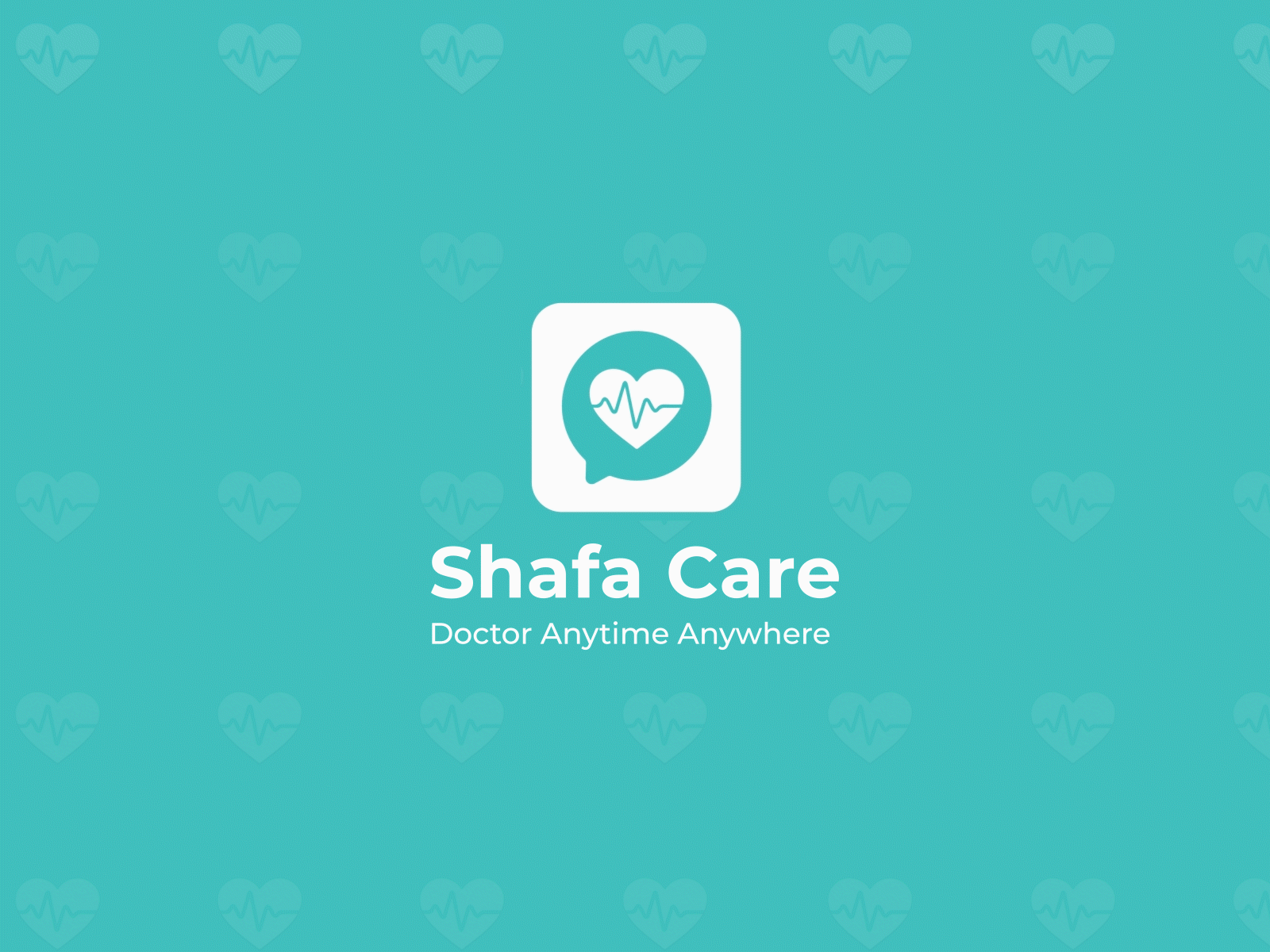 Shafa Care Logo adobe after effects adobe illustrator adobe photoshop animation branding doctor app gif graphic design logo logo animation logo design logo gif motion graphics shafa care ui