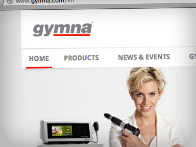 Gymna corporate website clean website