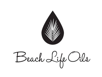 Blo Logo400 beach design essential life logo oils