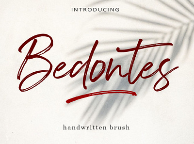 Bedontes stylish font