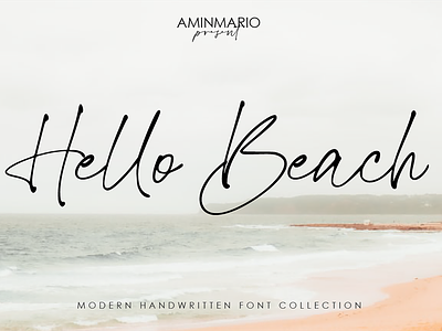 Hello Beach branding