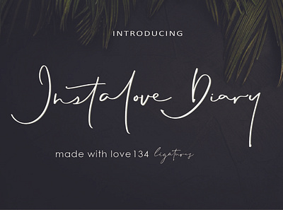 Instalove Diary branding