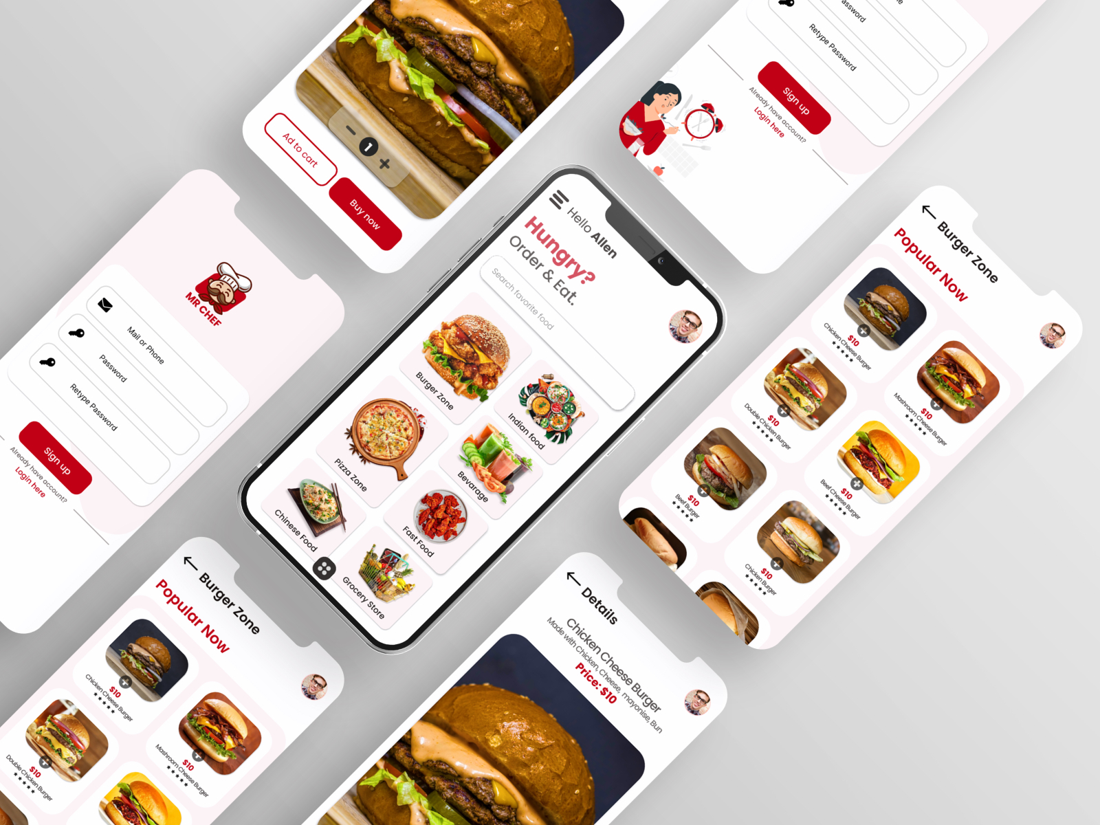 Restaurant App Ui Screen By Mashiur Rahman On Dribbble