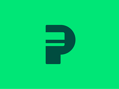 P + Finance branding finance logo logo challenge logo design minimal monogram negative space payment