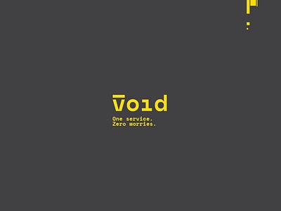 void logotype branding design logo typogaphy