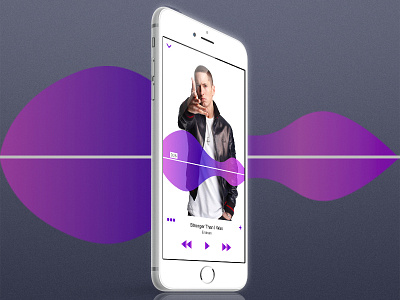 Daily UI #009 - Music Player app app design daily ui dailyui design iphone music player