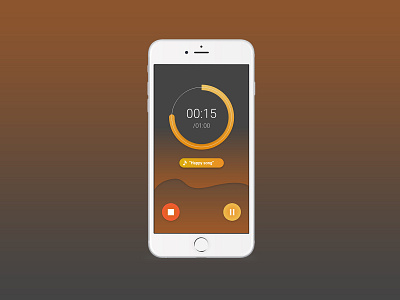 Daily UI #014 - Countdown Timer app app design countdown countdown timer daily ui dailyui design timer ui