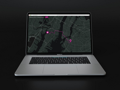 Daily UI #020 - Location Tracker daily ui dailyui design location macbook tracker