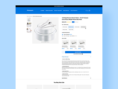 Dinner Plates Product page product page