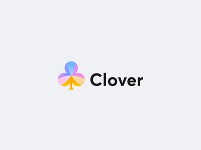 Branding logo - Clover animation branding design icon identity illustration logo minimal motion typography vector