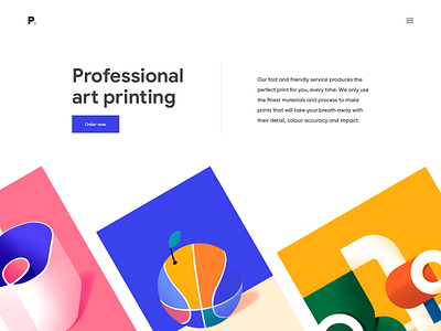 Landing Page - Print